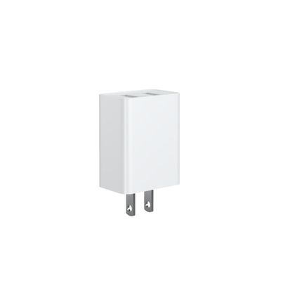 TBC ETL Twin Port Fixed Plug 5V3.4A US Travel Charger