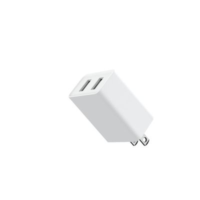 TBC ETL Twin Port Fixed Plug 5V3.4A US Travel Charger